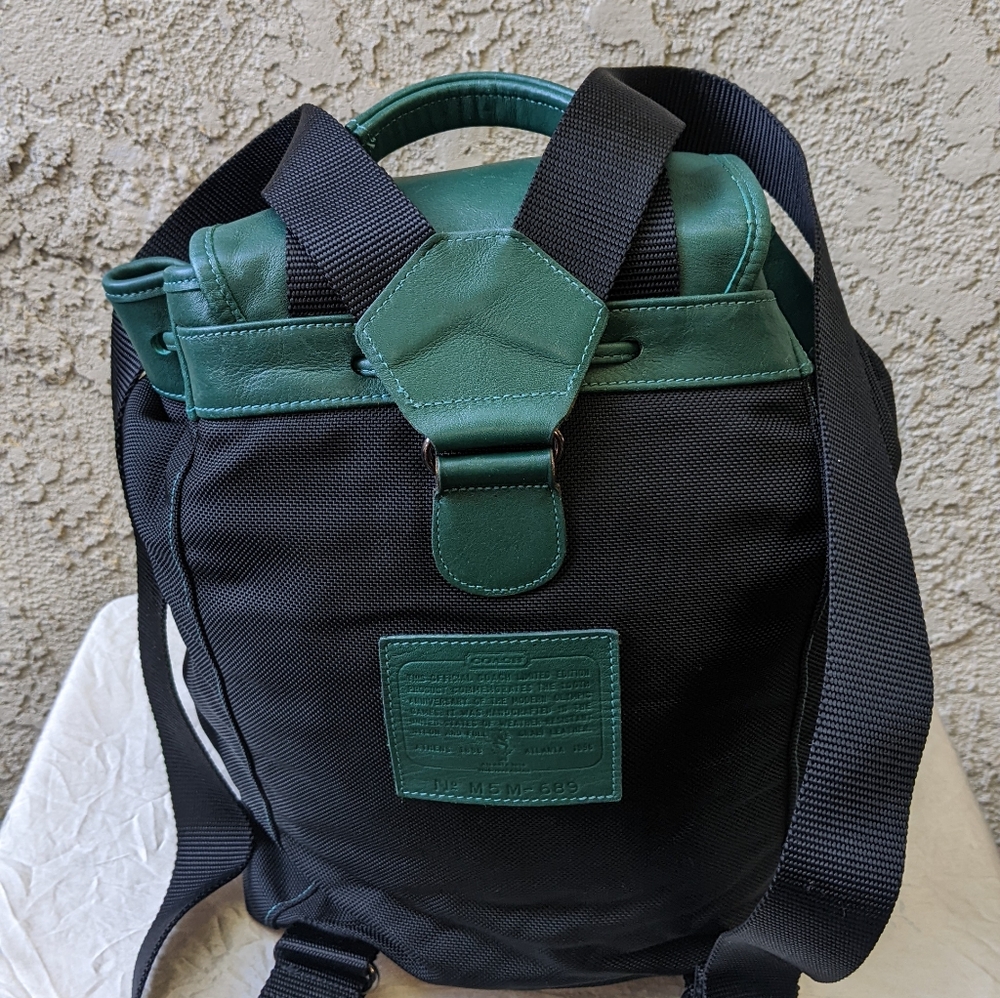 RARE Coach Drawstring Backpack - Picture 8 of 12